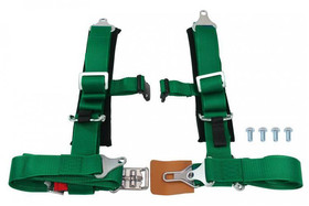Racing harness 4-point 2" green – DTM