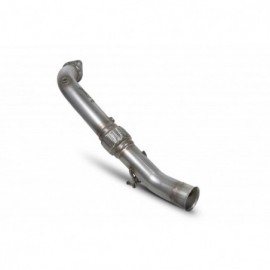 Downpipe Ford Focus RS MK3 (bez GPF) bez katalizatora (de-cat)