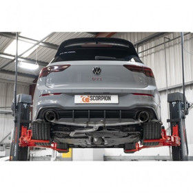 CatBack Volkswagen Golf MK8 GTI Clubsport Resonated Predator