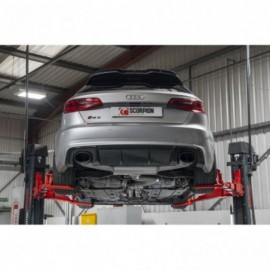 CatBack Audi RS3 8V 15-17 wyciszony bez zaworów