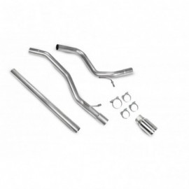 CatBack Volkswagen UP! GTI 1.0TSI Non-resonated