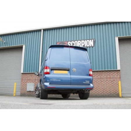 Cat/DPF-back Volkswagen T6 Transporter & Caravelle BiTDI SWB/LWB 2WD Resonated