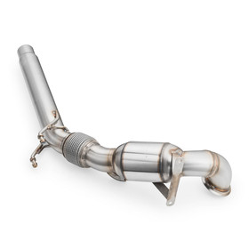 Downpipe Skoda Octavia RS Mk3 2.0 TSI with muffler