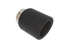 Exhaust tip 114 mm, inlet 76 mm – carbon