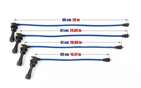 Ignition Leads Mitsubishi Eclipse II 4G63 4G63T 95-98 Blue
