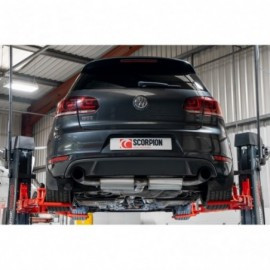 CatBack Volkswagen Golf Mk6 GTI 2.0 TSI Edition 35 wyciszony