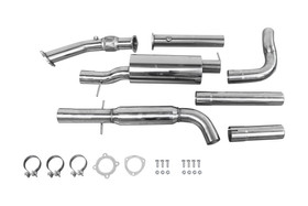 Volkswagen Golf IV / Jetta + Downpipe 3" Aktywny układ wydechowy (aktywny wydech) Cat-Back