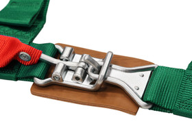 Racing harness 4-point 2" green – DTM