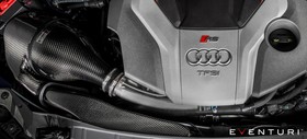 Intake system Audi B9 RS5 / RS4 Carbon with secondary duct Eventuri