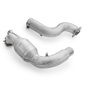 Downpipe Mercedes AMG A35 GPF W177 4MATIC DPF OFF usunięcie GPF z katalizatorem MS i osłoną termiczną