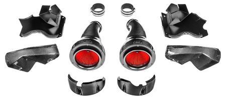 Intake system BMW F9X M5 / M8 Black Carbon with covers Eventuri