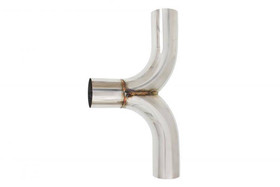 Exhaust Y-Pipe 180° 63/70mm 304SS