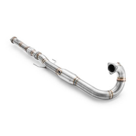 Downpipe Saab 9-5 Mk1 Mk2 2.0T 2.3T B205 B235 z katalizatorem EURO 3 200 CPSI
