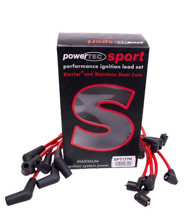 Ignition Leads Ford Capri Cortina Granda Transit V6 68-96 Red