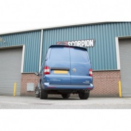Cat/DPF-back Volkswagen T5 Transporter & Caravelle SWB/LWB 2WD/4WD Resonated