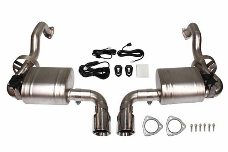 CatBack Active Exhaust Porsche Cayman /Boxster 987.2 2.7/2.9/3.4 08 - 12