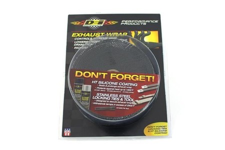 Exhaust heat wrap DEI Cool - Tape 50mm x 15m Black