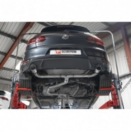 CatBack Volkswagen Golf MK6 GTI 2.0 TSI Non-resonated Predator