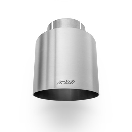 Angled stainless steel satin tip KSCS101/76