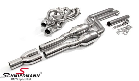 Wydech BMW E46 M52TU M54 320i 325i 328i 330i 520i 525i 530i Schmiedmann