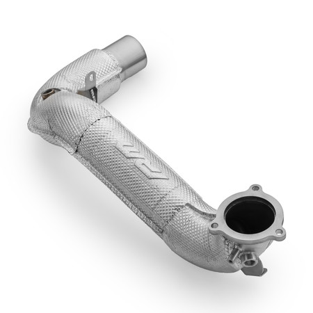 Downpipe Mercedes AMG A35 GPF W177 4MATIC GPF OFF usunięcie GPF z osłoną termiczną