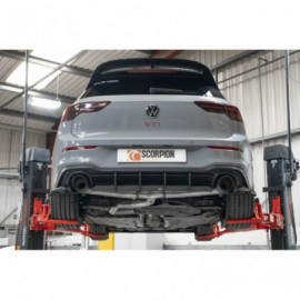 CatBack Volkswagen Golf MK8 GTI Clubsport Non-resonated Predator