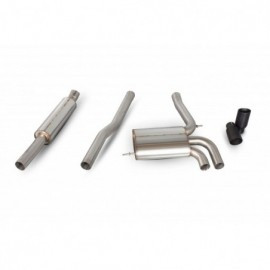 CatBack Mini Cooper S F56 3D (bez GPF) wyciszony