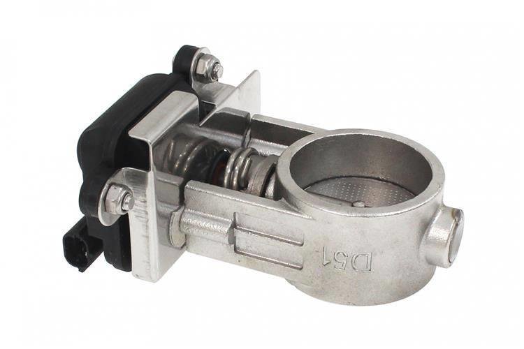 Electric exhaust throttle valve