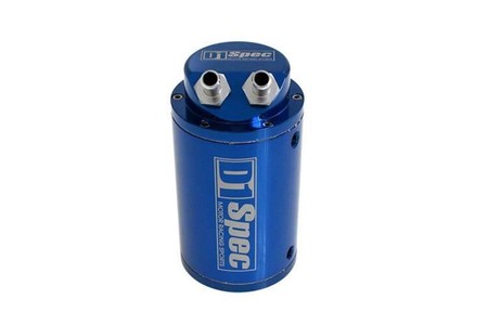 Oil Catch Tank 9mm Blue D1Spec