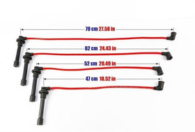 Ignition Leads Honda CRV Accord Civic 94-06 Red