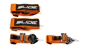 Racing seat belts SLIDE V2 Quick orange 4p 3"