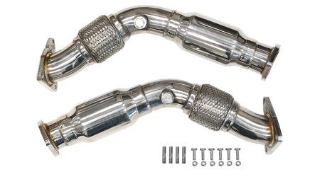 Downpipe Nissan 370Z Infiniti G37 Q50 Q60 Resonated