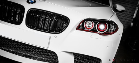 Układ dolotowy BMW F10 M5 czarny Carbon Eventuri