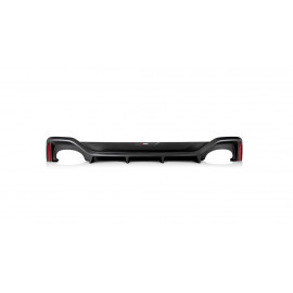 Audi RS 7 Sportback (C8)-OPF/GPF tylny dyfuzor z włókna węglowego-wysoki połysk Akrapovic