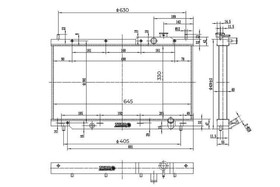 Performance Radiator Honda Civic 1988-1991