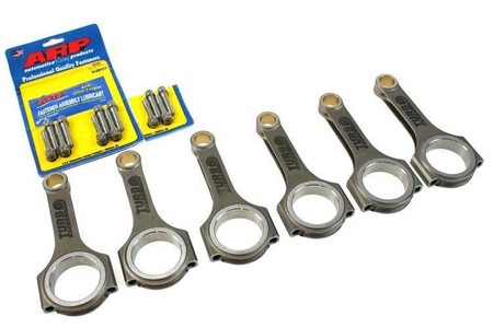 Forged Connecting Rods Nissan VQ35 144mm H-Beam 22mm AISI 4340 – 350Z, Infiniti G35