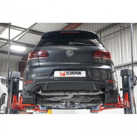 CatBack Volkswagen Golf MK6 GTI 2.0 TSI Non-resonated Predator