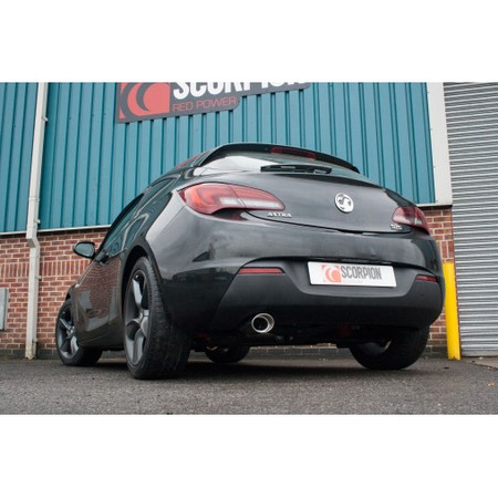 CatBack Opel Vauxhall Astra GTC 1.4 Turbo Non-resonated