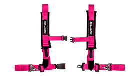 Racing seat belts SLIDE V2 pink 4p 2" E4