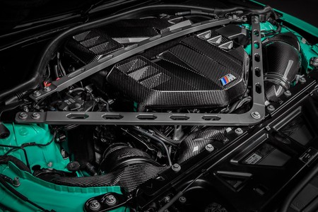 Osłona silnika BMW G8X M3/M4/CSL Carbon połysk Eventuri