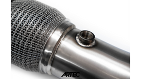 Rura wylotowa Mitsubishi Evo 10 4B11T 3.5" odlew – wersja 1