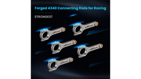 Forged Connecting Rods Audi S2 RS2 2.2L 5cyl 20V MaXpeedingRods