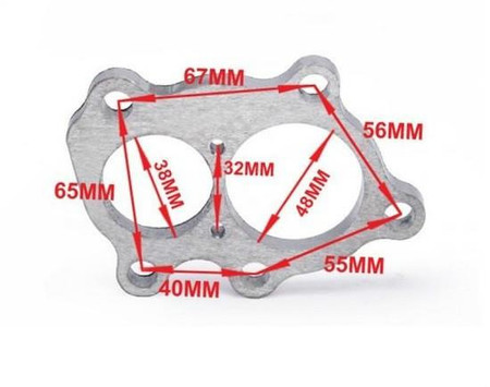 Downpipe Flange T25 T210 GT30 GT32