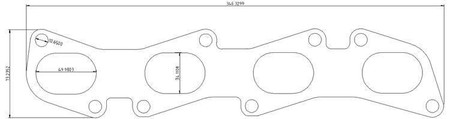 Exhaust Manifold Flange Fiat Coupe Fiat 16V