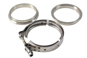 V-Band Clamp 3" 76mm + flanges