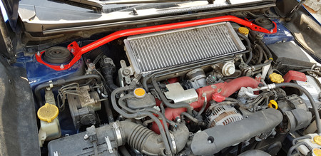 Rozpórka Subaru Impreza IV 2015+ Czarna