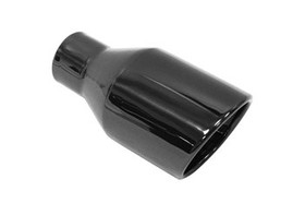 Końcówka tłumika 89 mm, wejście 51 mm – Black Chrome