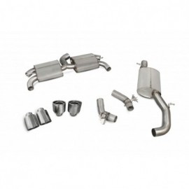 CatBack Audi TT S MK3 (Non-GPF) Resonated with Valves