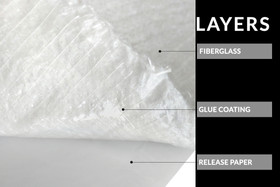 Silicate Mat 5mm 500x600mm 1100°C Self-Adhesive