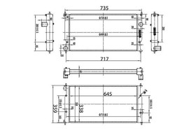 Sportowa chłodnica wody Subaru BRZ/Toyota GT86